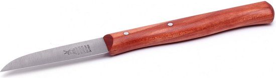 Robert Herder Molenmes Schilmesje 65 mm - Carbonstaal - Kersenhout