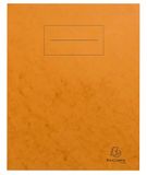 Exacompta - Pak van 10 notitieboekomslagen 17x22 cm - Oranje