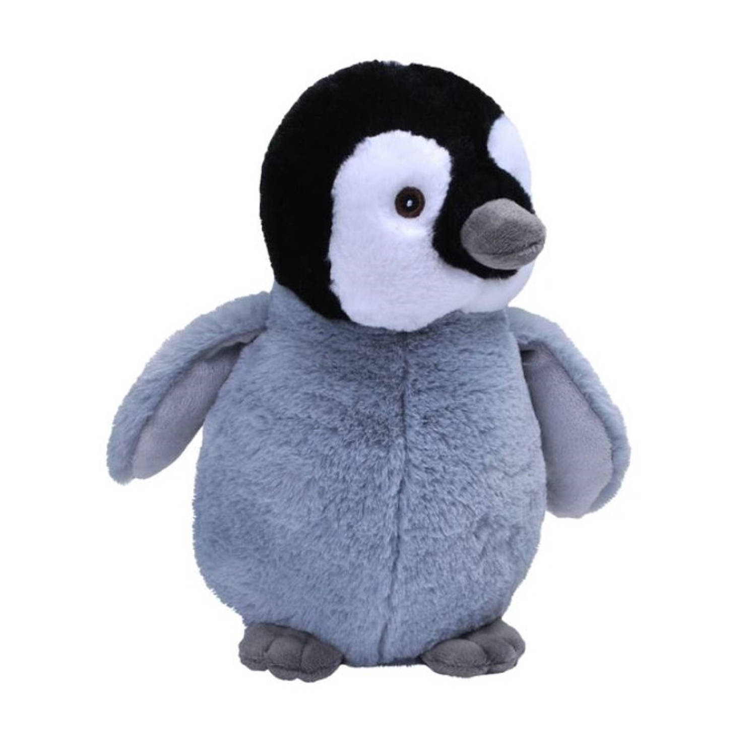 Wild Republic Knuffel Pinguïn Baby Ecokins Mini Junior 20 Cm Pluche Grijs