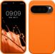 kwmobile telefoonhoesje geschikt voor Google Pixel 10 / Pixel 10 Pro - Hoesje met siliconen coating - Smartphone case in fruitig oranje