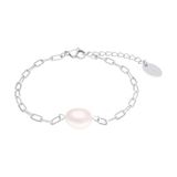s.Oliver Bracelet en argent sterling 925/acier inoxydable pour femme