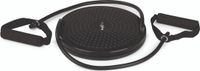MAXXMEE Cardio Twister Disc - Rotatieschijf - Zwart - Incl. 2 Expander Banden