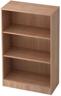 hjh OFFICE PRO Hammerbacher ® Boekenkast V6500/N Walnoot 80 x 40 x 127 cm