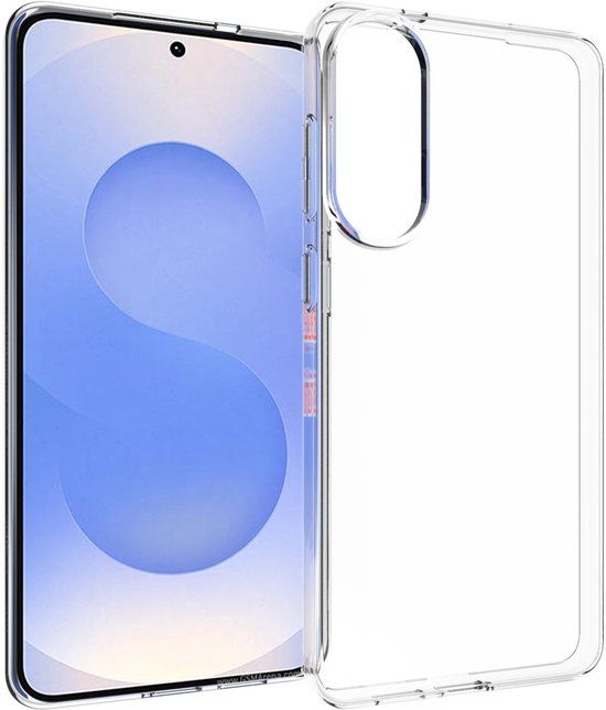 Accezz Clear Backcover voor de Samsung Galaxy S25 Edge - Transparant