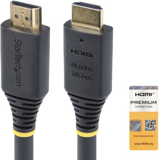 Startech HDMI2-CABLE-4K60-10M