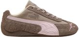 PUMA Speedcat Brushed Luxe Baskets basses pour femme - Cuir - Beige - Taille 38