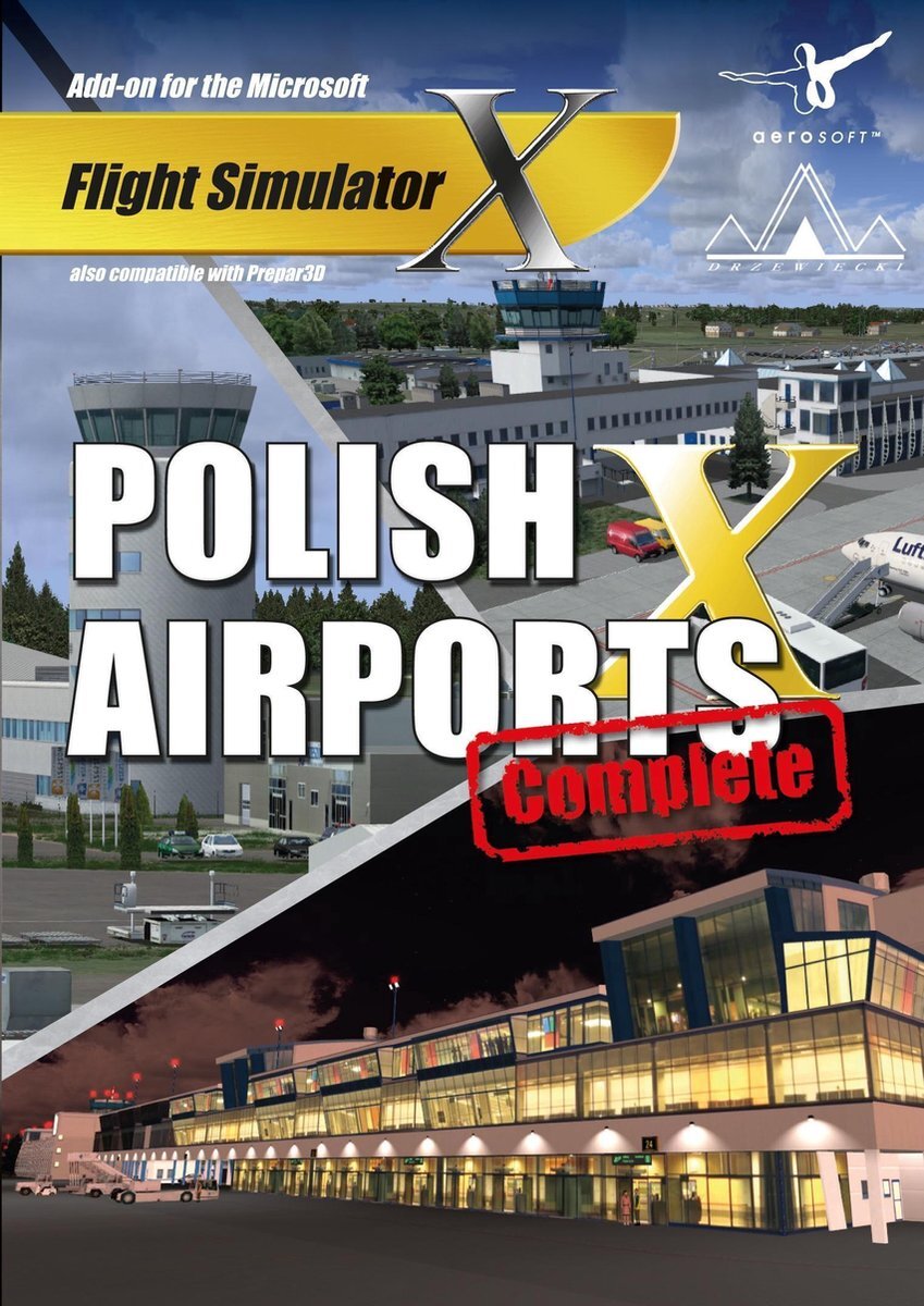 Aerosoft Polish Airports Complete X - FSX + Prepar3D Add-On