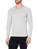 CMP Sweatshirt Heren Lange Mouw Ronde Hals Effen Polyester Grijs XXL