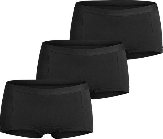 Björn Borg dames Core minishorts - boxers korte pijpen (3-pack) - zwart