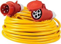 as - Schwabe Starkpower verlengkabel 50 m K35 AT-N07V3V3-F 5G2,5-400V/16A/6h/ca. 11kW - bouwplaats, tuin - 5-polig, robuuste CEE verlenging voor buiten - IP44 - Made in Germany, 60721