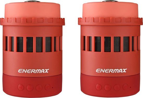 Enermax Pharoslite 5 W Draadloze stereoluidspreker Rood