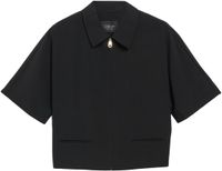 s.Oliver BLACK LABEL s.Oliver Vrouwen Blazer/Colbert Zwart Polyester Regular Fit Korte mouw