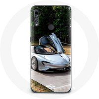 Maniacase Hoesje voor Huawei p30 Formule 1 McLaren Auto Grijs
