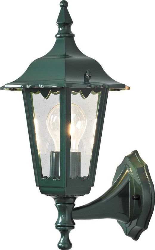Konstsmide Firenze - Outdoor Wall Lamp - 36cm - Green