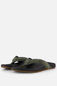Reef Cushion Phantom 2.0 Heren Teenslippers - Zwart/Olijfgroen - Maat 46