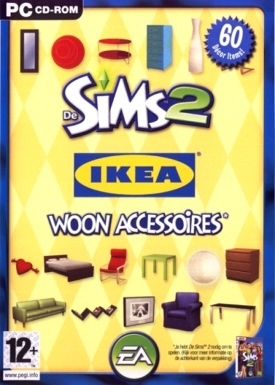Electronic Arts De Sims 2: IKEA Woon Accessoires
