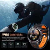 DrPhone ChronaX Titan GPS Smartwatch – Bluetooth Bellen – Waterdicht – Hartslag