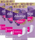 Always Discreet Inlegkruisjes Urineverlies Normal Voordeelverpakking 4 x 28 stuks