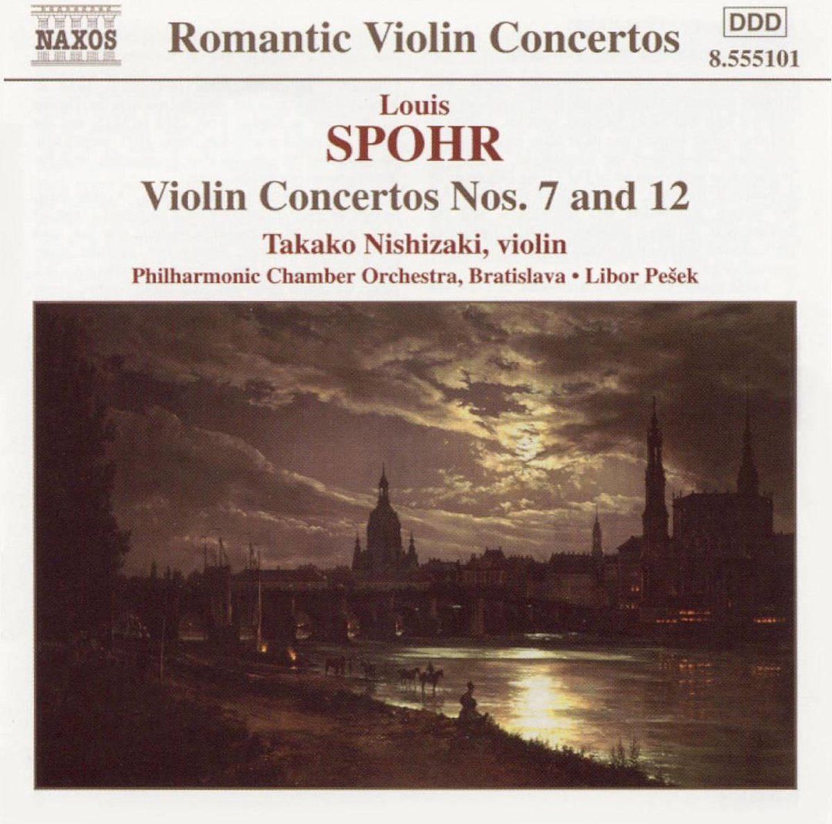 OUTHERE Spohr: Violin Concertos nos 7 & 12 / Nishizaki, Pesek, Bratislava PCO