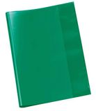 VELOFLEX - Schoolboekhoes DIN A4 PP transparant groen 25 stuks