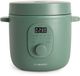 CREATE - RICE COOKER STUDIO 1,2L - Cuiseur à riz électrique multifonction avec panier vapeur - Sauge