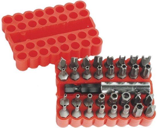 Brüder Mannesmann 33-delige Bitset - M 297-33