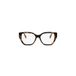 Fendi Lunettes de vue Femme Havane Rectangles 53mm