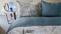 Kardol Nobile dekbedovertrek - Lits-Jumeaux XL - 260x200/220 - Blauw Grijs