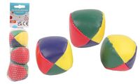 FLYPOP'S - Jongleerballen - Circus - 045852 - Veelkleurig - Behendigheidsspel - Kinderspeelgoed - Circus - Jongleer - Cadeau - Entertainment - Verjaardag - 6 cm x 6 cm - Vanaf 6 jaar