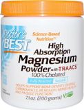 Doctor's Best High Absorption Magnesium Powder with TRAACS (200 g)