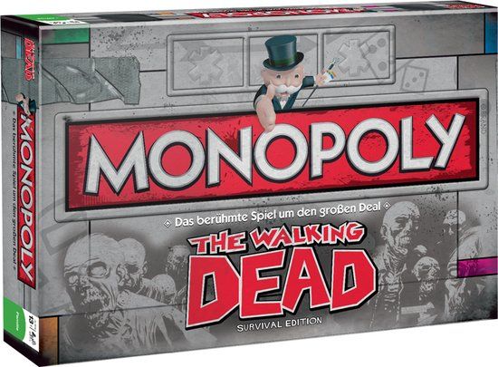 Winning Moves MONOPOLY - The Walking Dead Bordspel - Duits