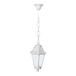 B·LED BARCELONA LED BarcelonaLED E22.120.000.WYE27 hanglamp voor buiten, IP55, wit, voor E27-schroefdraad, klassieke stijl