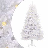 vidaXL Kunstkerstboom 180 cm Wit met 300 LED's