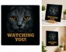 spreuktegel Flamingo Deco Tile Black Cats Eyes spreuktegel
