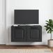 Maison Exclusive - Meuble TV mural noir 59,5 x 41 x 30 cm bois d'ingénierie