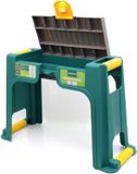 MTECH-IT Tuinstoel met kniesteun, Geel, Groen, Plastic, Inklapbaar