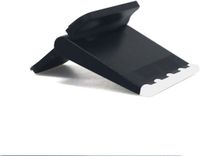 OEM Shenzhen Haorui Industrial Technology Co., Ltd. Paar Mini-Laptopstandaard, Opvouwbaar, Verstelbaar, Siliconen Antislipbasis, Geschikt voor alle Laptops, MacBook, Toetsenbord (Zilver)