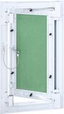 vidaXL Access Panel Green and Silver 20 x 35 cm Aluminium and Plasterboard