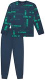 SCHIESSER Pyjama lang deep blue