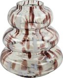 Countryfield Theelichthouder Gitty L Helder/L.Bruin 13cm