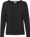 Culture Annemarie Solid Jumper Dames Trui - Zwart - Maat XXL