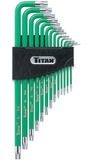 Titan Tools 12715 Tamper Resistant Star Key Set – meerkleurig (13)