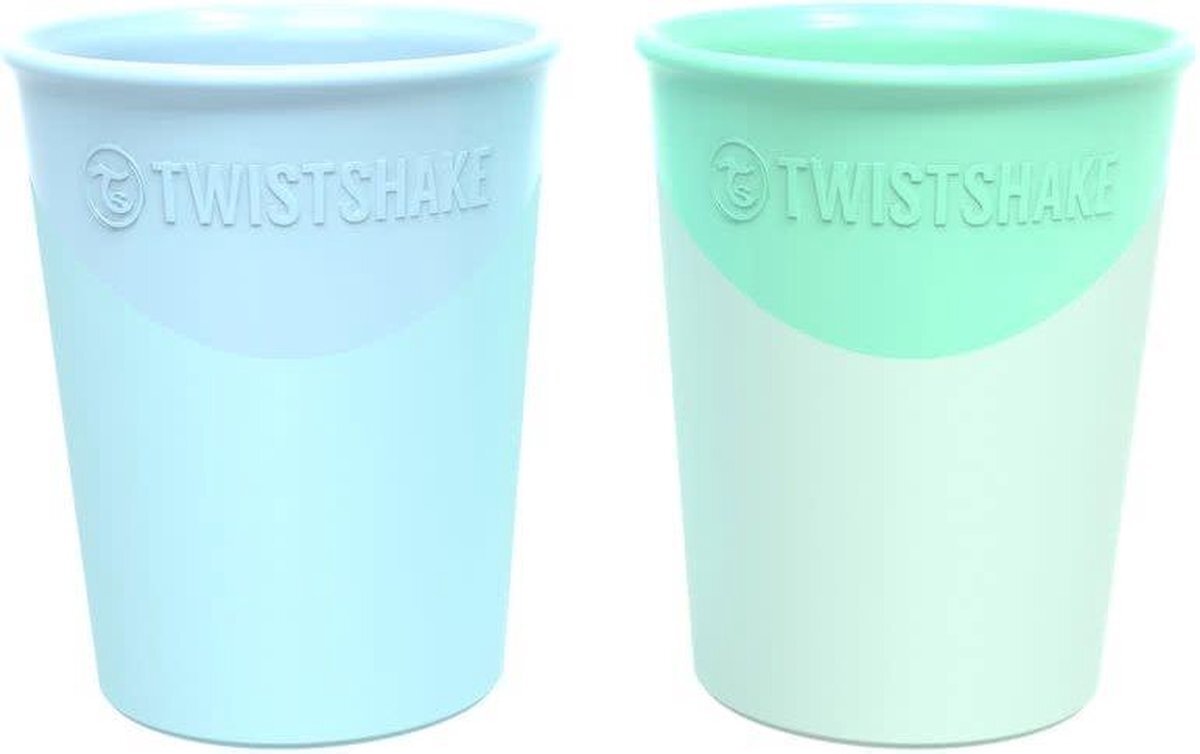 Twistshake Beker 170ml Pastel blue/green