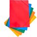 Dohe - Kartonnen Mappen (5 stuks) - Elastische Sluiting en Kleppen, 5 Kleuren, Folioformaat 24,5 x 34 cm, Dikte 600 g/m², Kantoorbenodigdheden
