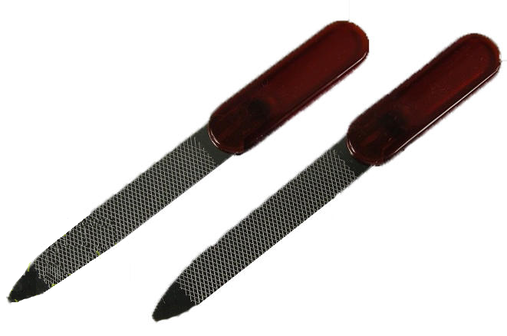 Nagelvijl metaal 2 stuks