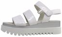 Gabor Chaussures femme Sandales Talons Sandalette Blanc Loisir