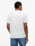 Tommy Hilfiger Heren T-shirt Katoen Wit S Korte mouw