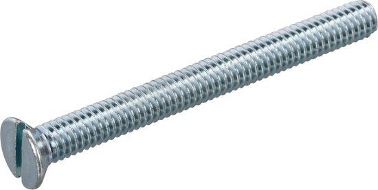 Hoenderdaal Fasteners Hoenderdaal Metaalschroef Vz Pk M4x6.0mm DIN963