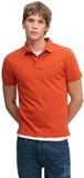 Superdry Classic Pique Polo à manches courtes Orange M Homme