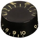 Boston KB-110I-R Snelknop (Hatbox), Inchmaat voor USA Pots, Relic Zwart